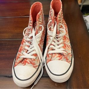 Woven festival converse